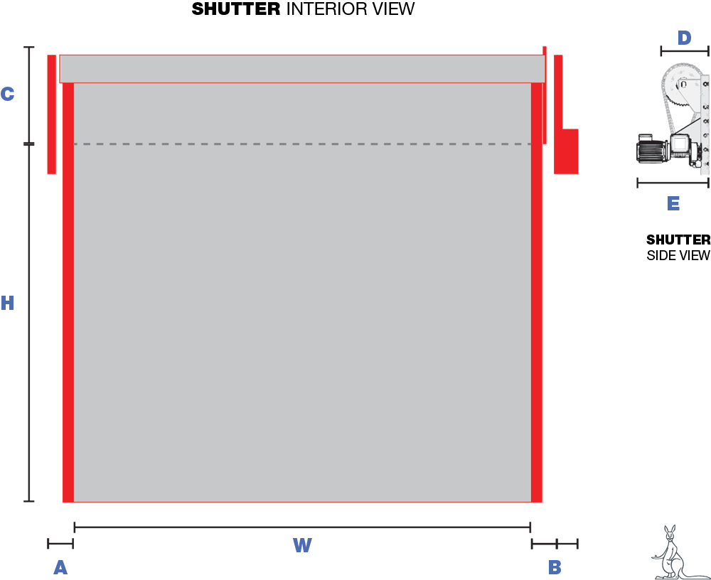 Shutter Dimensions Calculator Thompsons Roller Shutters